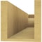 Ekena Millwork 6in. W x 6in. H x 32in. L Rivera Woodgrain TimberThane Rafter Tail, Primed Tan RFTUR06X06X32RIVRCPR - alternate 3